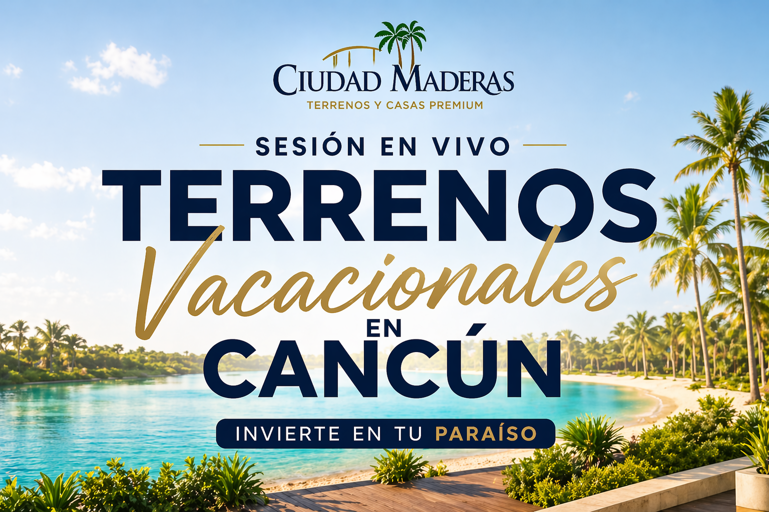 Terrenos Vacacionales en Cancún